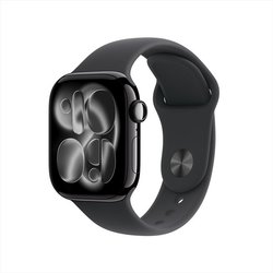 Apple - Watch Series 11 Gps 42Mm Alluminio-Jet Black Sport Band Nero M/L
