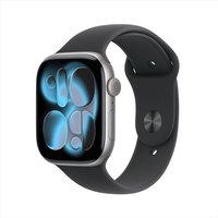 Apple - Watch Series 11 Gps 46mm Alluminio-grigio - Sport Band Nero - S/m
