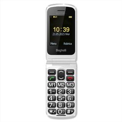 Beghelli Telefono Salvavita Per Anziani, Salvalavita Phone SLV18N Eco - Cellulare Gsm Per Anziani, Tasto Sos, Tasti Grandi Retroilluminati, Vivavoce, Fotocamera, Torcia, Radio (Colore Grigio) Beghelli Telefono Salvavita Per Anziani, Salvalavita Phone SLV18N Eco - Cellulare Gsm Per Anziani, Tasto Sos, Tasti Grandi Retroilluminati, Vivavoce, Fotocamera, Torcia, Radio (Colore Grigio)