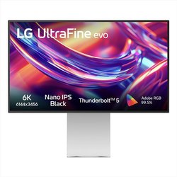 Lg 32U990A 6K Thunderbolt 5 Monitor, 31,5 ", 6144 X 3456 Pixel, Tempo Di Risposta Ms, Refresh Rate 60 Hz