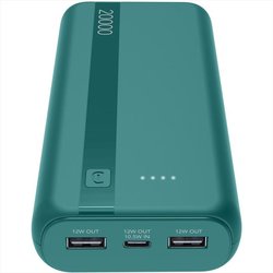 Power Bank Cellularline Essential 20000 Blu Mah ,