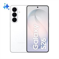 Samsung Galaxy S26 Smartphone Ai, 256GB, Processore Avanzato, Assistente Foto, Creative Studio, Camera 50 Mp, 4300 Mah, White Samsung Galaxy S26 Smartphone Ai, 256GB, Processore Avanzato, Assistente Foto, Creative Studio, Camera 50 Mp, 4300 Mah, White