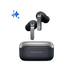 Samsung Galaxy Buds4 Pro, Black, Corpo In Metallo, Altoparlante A 2 Vie E Doppio Amplificatore, Chiamate Cristalline, Audio A 360°, Anc Migliorata, Contr
