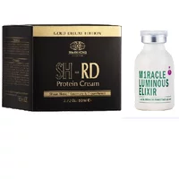 Kit SH-RD Protein Cream Gold Deluxe Edition Creme + Leave-in 80ml Miracle Luminous Elixir 25ml