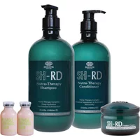Kit N.P.P.E. SH-RD Nutra Therapy Shampoo Condicionador Proteína E Ampolas 5 Produtos