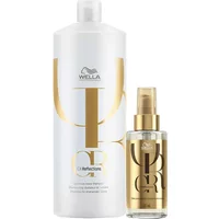 Kit Shampoo 1L E Óleo Capilar 100ml Wella Professionals Oil Reflections