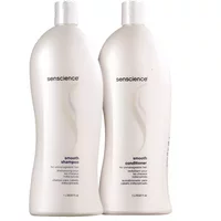 Kit Shampoo E Condicionador Senscience Smooth 1 Litro