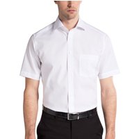 Eterna Mens Cotton Poplin Formal Shirt - White - 41
