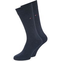 Tommy Hilfiger Mens 2-Pack Classic Socks - Jeans - 6-8