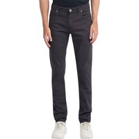 Farah Mens Drake Slim Fit Cotton Twill Trousers - Charcoal - 28R