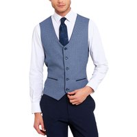 Benetti Mens Alexander Tapered Fit Suit Waistcoat - Blue - 44R