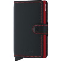 Secrid Miniwallet Matte - Black/Red - One