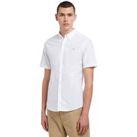 Farah Mens Brewer Short Sleeve Shirt - White - XS