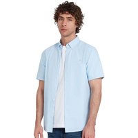 Farah Mens Brewer Short Sleeve Oxford Shirt - Sky Blue - 2XL