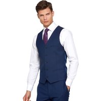 Benetti Mens James Tapered Suit Waistcoat - Blue - 38W X 32L