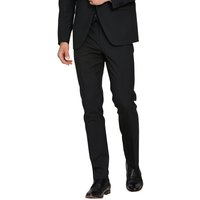 Benetti Mens James Comfort Fit Suit Trousers - Black - 34W X 32L