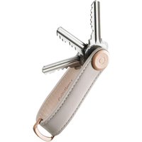 Orbitkey Leather Key Organiser - Stone - One