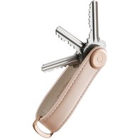 Orbitkey Leather Key Organiser - Blush - One