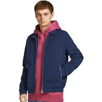 Jack And Jones Mens High Neck Bomber Jacket - Navy - S