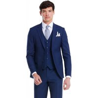Benetti Men's James Comfort Fit Suit Waistcoat - Navy - 42R