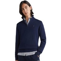 Tommy Hilfiger Mens Zip-Neck Jumper - Desert Sky - S