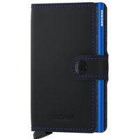 Secrid Miniwallet - Matte Black/Blue - One