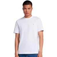 Farah Mens Danny Regular Fit T-Shirt - White - 2XL