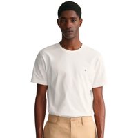 GANT Mens Regular Shield T-Shirt - White - M