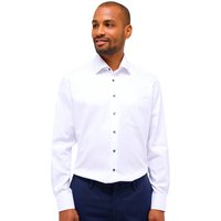 Eterna Mens Modern Fit Structured Shirt - White - 46
