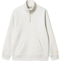 Carhartt WIP Mens Chase Neck Zip Sweat - Ash Heather - XS