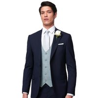 Benetti Mens Jeff Suit Waistcoat - Sage - 38R