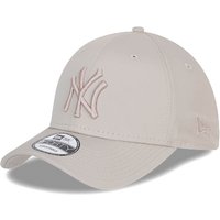 New Era Mens 9FORTY New York Yankees Cap - Stone - One