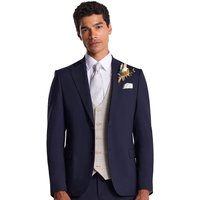 Benetti Mens Jeff Suit Waistcoat - Stone - 38R
