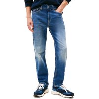 Tommy Jeans Mens Ryan Slim Straight Jeans - Denim Medium - 30W X 30L
