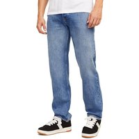 Jack And Jones Mens Chris Cooper 224 Relaxed Jeans - Blue Denim - 36W X 34L