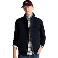Tommy Hilfiger Mens Stand-Up Collar Quilted Jacket - Desert Sky - M
