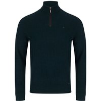 Benetti Mens Gordon 1/4 Zip Sweater - Olive - 3XL
