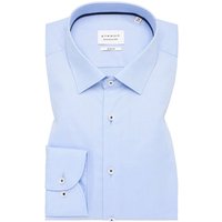 Eterna Mens Structured Slim Fit Shirt - Blue - 44