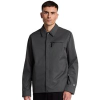 Lyle and Scott Mens Technical Twill Overshirt - Terra Nova - M