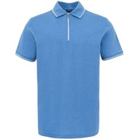 Paul & Shark Mens Knitted Polo Shirt - Blue - S