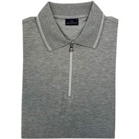 Paul & Shark Mens Knitted Polo Shirt - Grey - XL