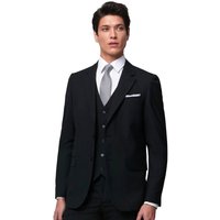 Benetti Mens James Tapered Suit Waistcoat - Black - 38R
