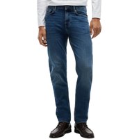 Tommy Hilfiger Mens Bleecker TH Flex Slim Jeans - Mid Blue - 30W X 30L