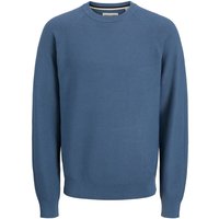 Jack And Jones Mens Arvid Knit Sweater - Bering Sea - M