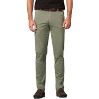 Meyer Mens Bonn Fine Micro Print Chinos - Olive - 40W x 32L