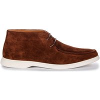 Justin Reess Mens Grant Desert Boots - Rust - 10