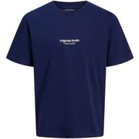 Jack And Jones Boys Printed T-Shirt - Ocean Cavern - 12