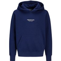 Jack And Jones Boys Printed Hoodie - Ocean Cavern - 8