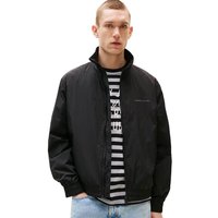 Tommy Jeans Mens Lightweight Water Repellent Jacket - Black - M
