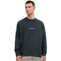 Jack And Jones Mens Norrebro Script Sweatshirt - Forest River - S